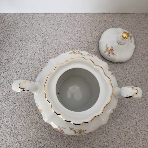 JOHANN HAVILAND Sugar Bowl & Lid Michele - Picture 7 of 9